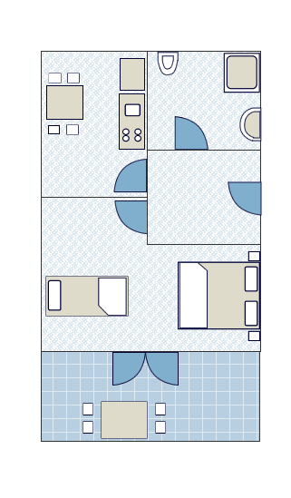 Tlocrt apartmana - 2 - 2+1