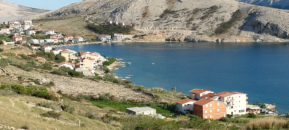 Chorvatsko ostrov Pag Metajna